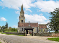 St Mark's Church, Englefield, exterior views