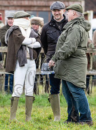 Christian Horner and Former Spice Girl, Geri Halliwell Horner at Point to Point races in Worcestershire.