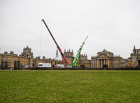 James Bond 'Spectre' on set filming at Blenheim Palace, Woodstock, Oxfordshire, Britain - 11 Feb 2015