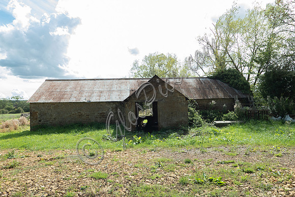 site, lake and barn