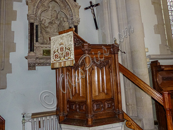 St Marks Church, Englefiels - interior views