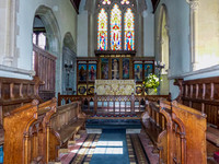 St Marks Church, Englefiels - interior views