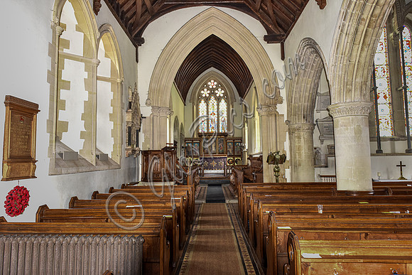St Marks Church, Englefiels - interior views