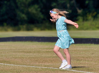 Mia Tindall wearing turquoise sun dress
