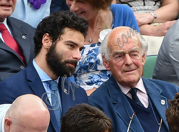 Aidan Turner and Paul Hummings