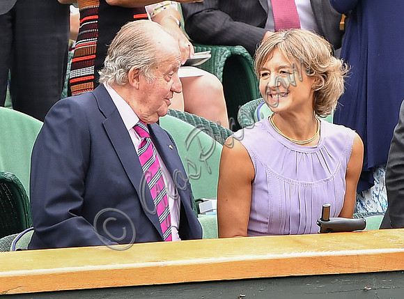 King Juan Carlos de Borbon of Spain
