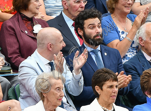 Aidan Turner and Richard Cook
