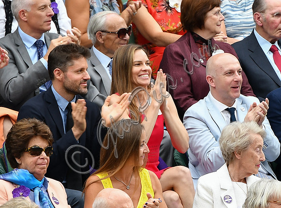 Hilary Swank and Philip Schneider