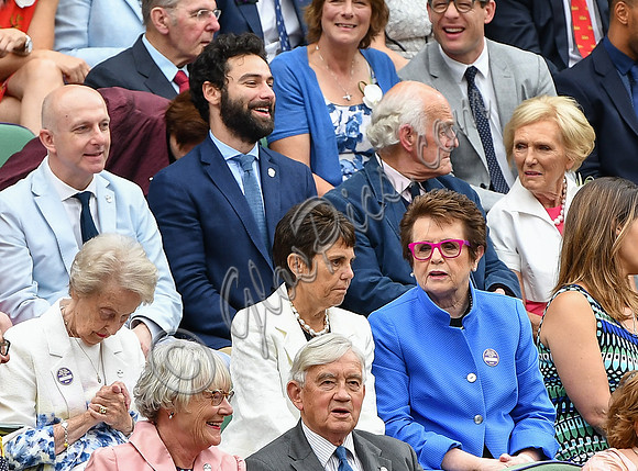 Guests in the Royal Box