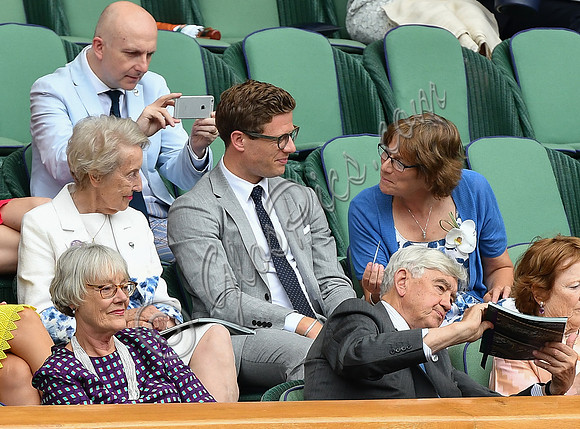 James Norton with mother Lavinia
