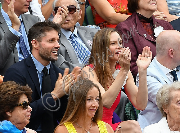 Hilary Swank and Philip Schneider