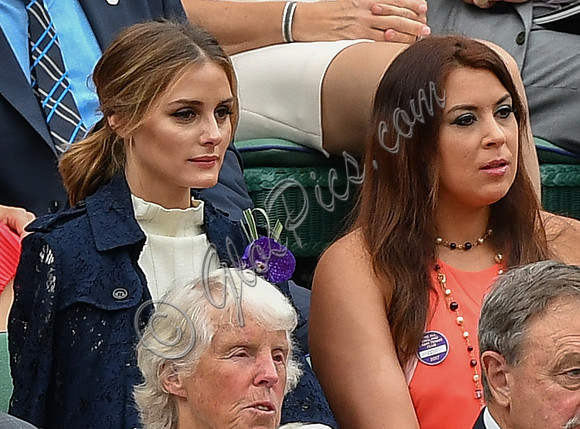 Olivia Palermo and Marion Bartoli in the Royal Box