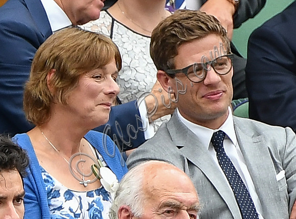 James Norton with mother Lavinia
