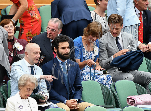Guests in the Royal Box