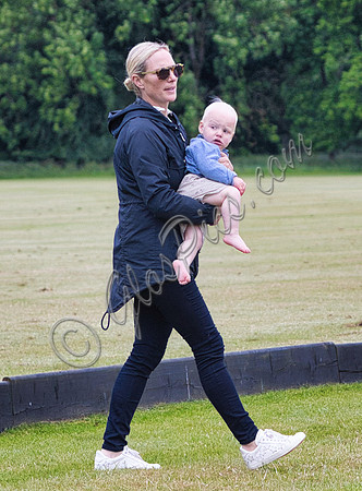 Zara Tindall with son, Lucas