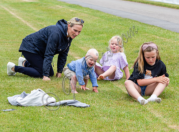 Zara Tindall, Lucas Tindall, Lena Tindall, Mia Tindall