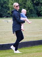 Zara Tindall with son, Lucas