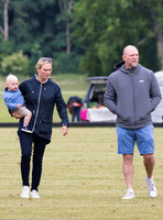 Mike and Zara Tindall with son, Lucas