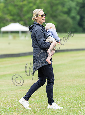Zara Tindall with son, Lucas