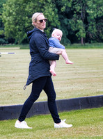 Zara Tindall with son, Lucas