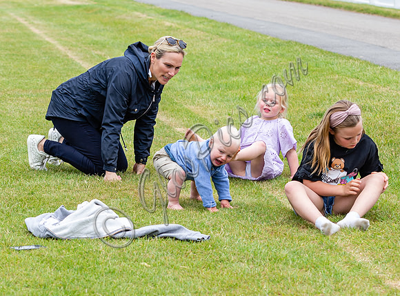 Zara Tindall, Lucas Tindall, Lena Tindall, Mia Tindall