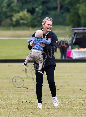 Zara Tindall with son, Lucas