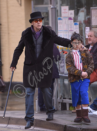 Nicolas Cage morphs Dickens and Willy Wonka shopping with Kal-El