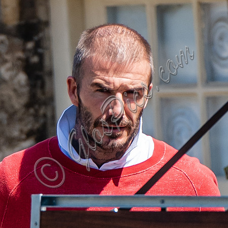 David Beckham, quarantine buzzcut