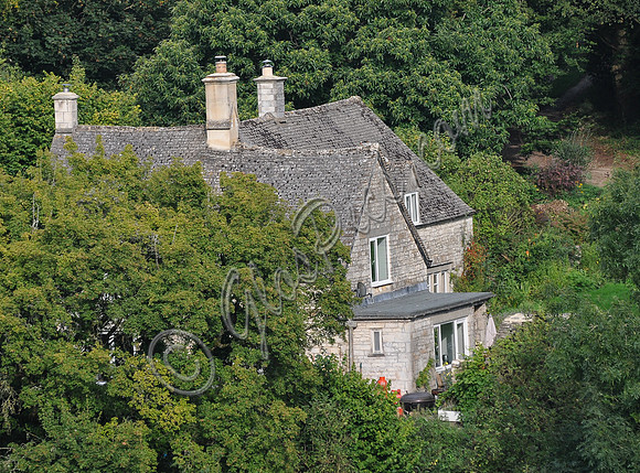 views of Trillgate Cottage, as seen in BBC adaptation of Cider With Rosie