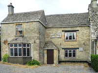 view of pub Carpenters Arms dressed as The Woolpack