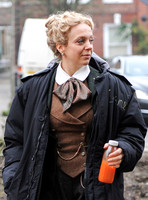 Amanda Abbington period attire for Sherlock