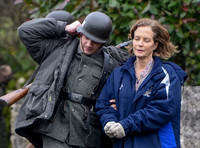 'Louisa Gould' played by Jenny Seagrove frog marched from her home by German soldiers