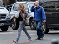 Keith Allen and Tamzin Malleson, casual