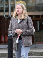 Keith Allen and Tamzin Malleson, casual