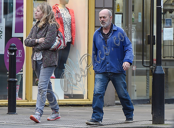 Keith Allen and Tamzin Malleson, casual