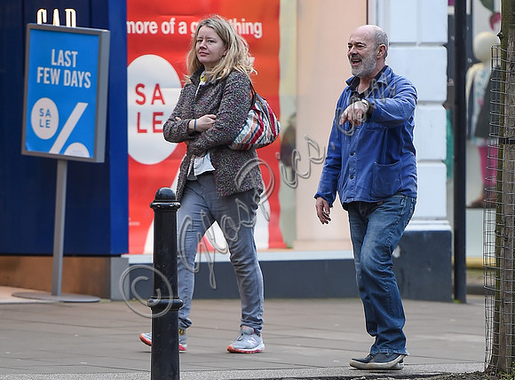Keith Allen and Tamzin Malleson, casual