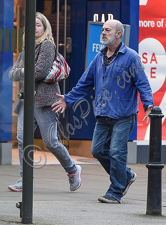 Keith Allen and Tamzin Malleson, casual