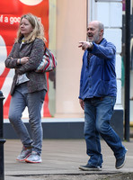 Keith Allen and Tamzin Malleson, casual