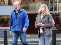 Keith Allen and Tamzin Malleson, casual