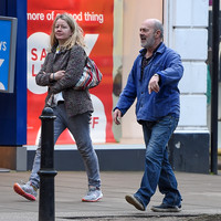 Keith Allen and Tamzin Malleson, casual