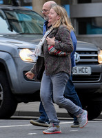 Keith Allen and Tamzin Malleson, casual