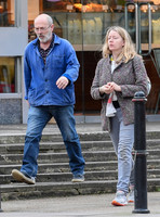 Keith Allen and Tamzin Malleson, casual