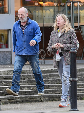 Keith Allen and Tamzin Malleson, casual