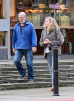 Keith Allen and Tamzin Malleson, casual