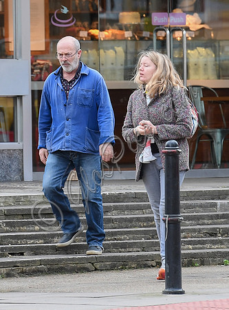 Keith Allen and Tamzin Malleson, casual