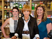 Anne Robinson opens Coln St Aldwyn Community Store 2013