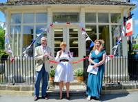 Anne Robinson opens Coln St Aldwyn Community Store 2013
