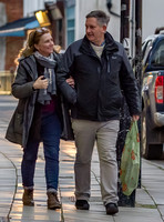 Emma Samms and Simon McCoy in Cheltenham