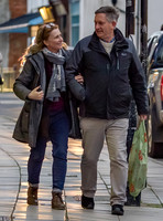 Emma Samms and Simon McCoy in Cheltenham