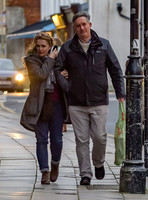 Emma Samms and Simon McCoy in Cheltenham